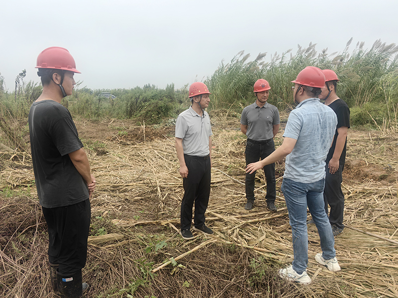 总院领导赴野外项目开展节前安全检查工作