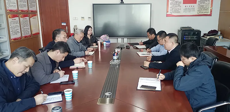 总院领导前往安徽省生态环境厅汇报工作
